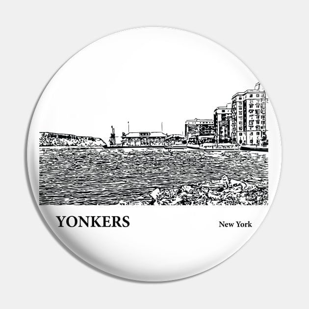 Yonkers - New York Pin by Lakeric