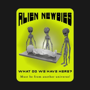 Alien Newbies - Yellow and Black T-Shirt