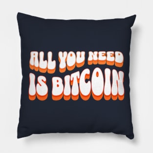 All You Need Is Bitcoin Pillow