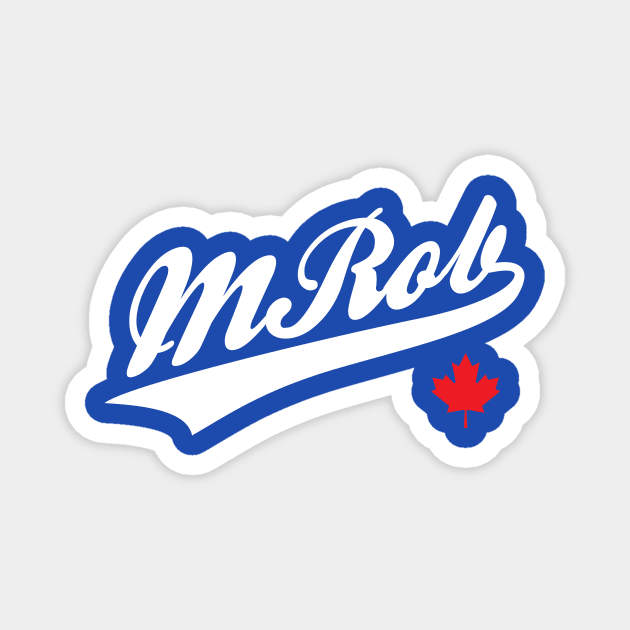 MRob - Baseball Shirsey Magnet by TheClementW