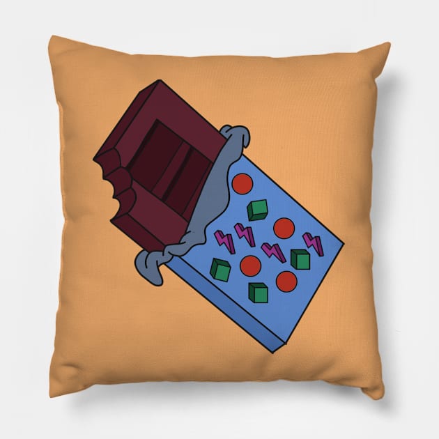 Chocolate Bar Pillow by DiegoCarvalho