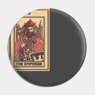 Tarot card The emperor Pin