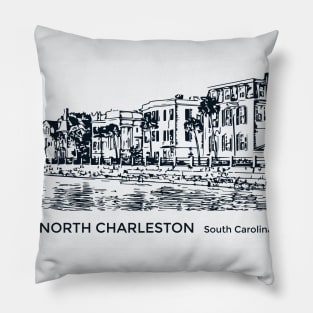 North Charleston South Carolina Pillow