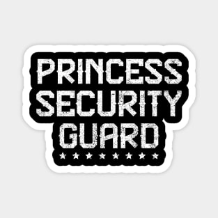 Princess Security Guard Big Brother Announcement Halloween Magnet