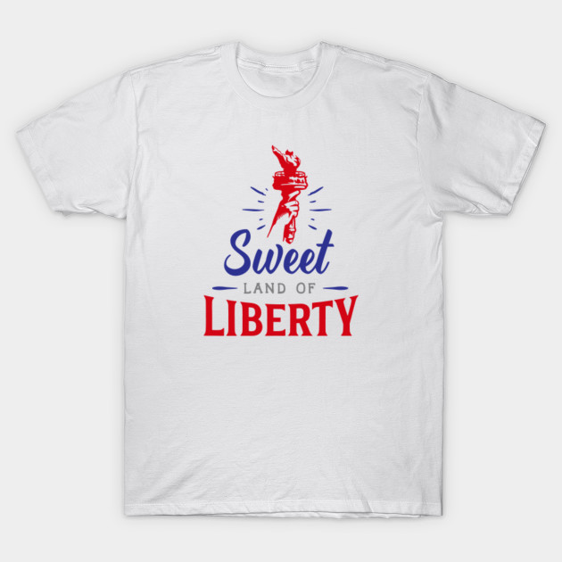 Sweet Liberty Red White And Blue 4th Of July C Fourth Of July