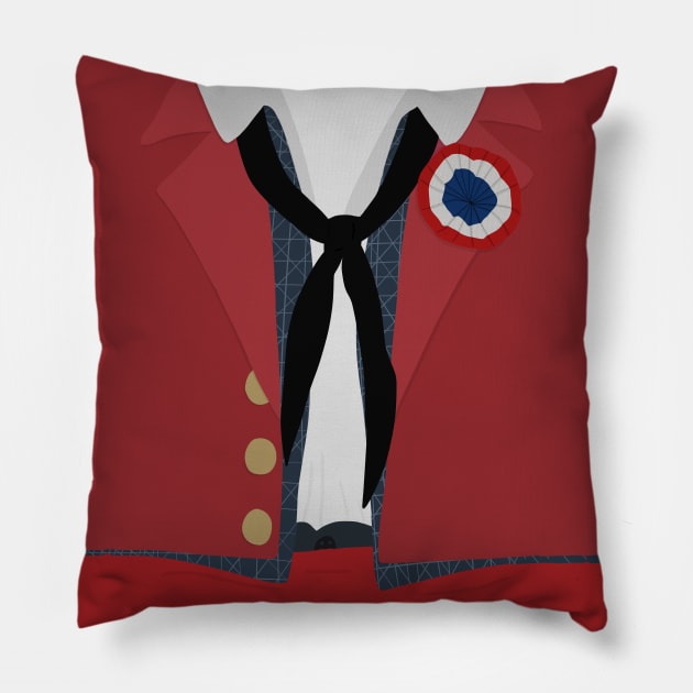 Enjolras Clothes Pillow by byebyesally