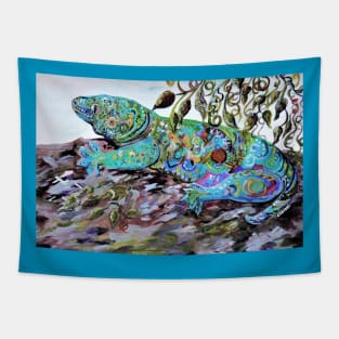 Caledonia Lizard Tapestry