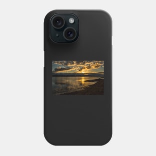 Sunset At Lindisfarne Phone Case