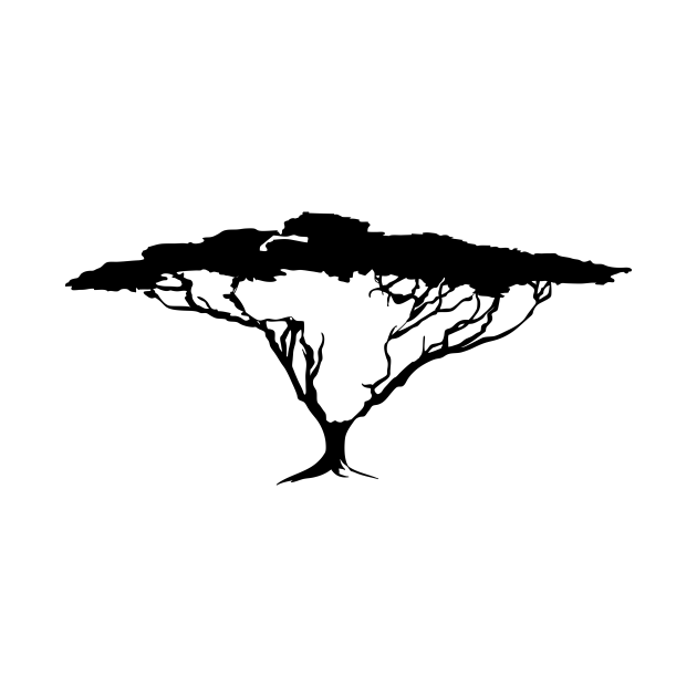 African Tree - African Continent Tree - T-Shirt | TeePublic