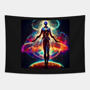 Cosmic Goddess - best selling Tapestry