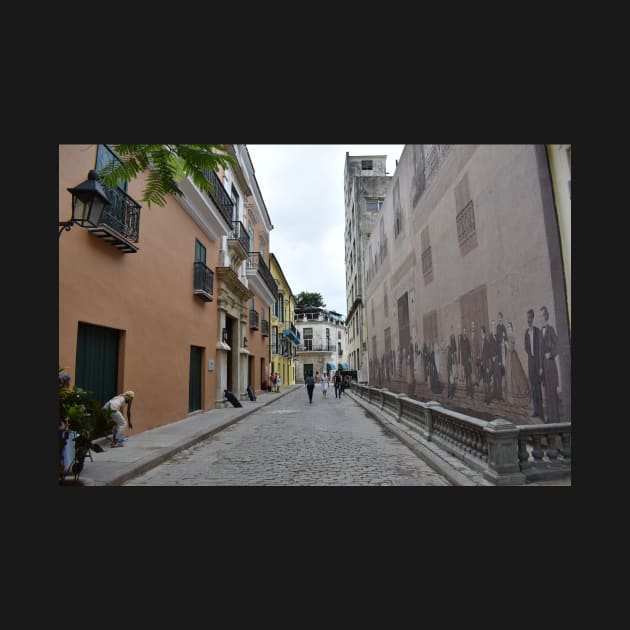 Mercaderes Street, Old Havana Cuba. by Steves-Pics