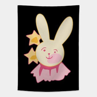 Oshi no Ko Ai Hoshino Cute Bunny Star Ribbon Design Tapestry