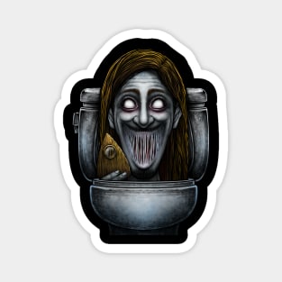 Horror toilet Monster #23 Magnet