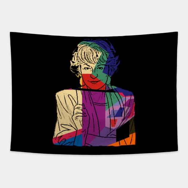 Wpap golden girls vintage Tapestry by ROUGHNECK 1991