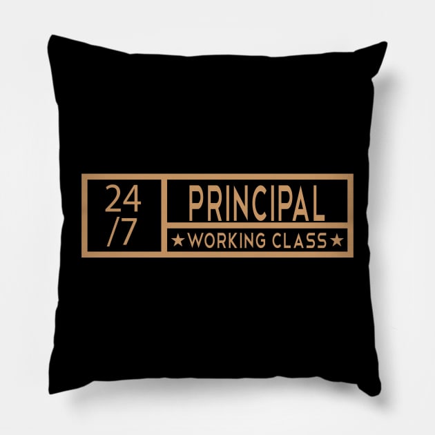 Principal Job Tittle Pillow by Itulah Cinta