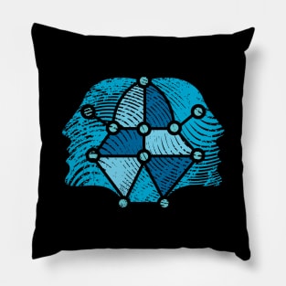 Artificial Intelligence Symbol Pillow