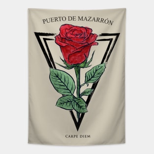 Carpe Diem Rose V01 Tapestry