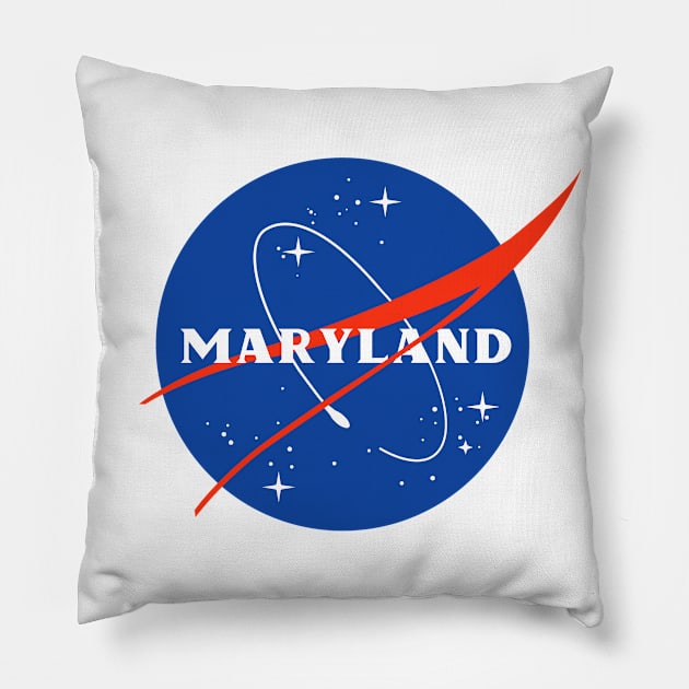 Maryland Astronaut Pillow by kani