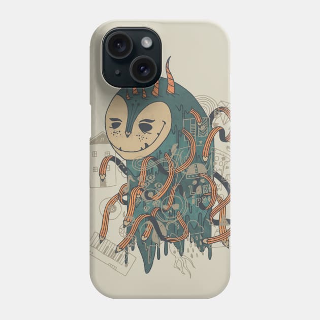 The Doodler Phone Case by againstbound