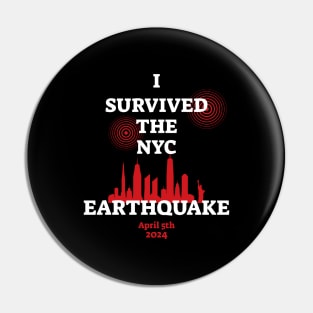 I-survived-the-nyc-earthquake Pin