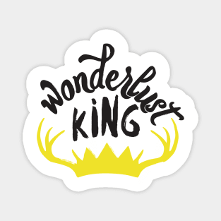 wonderlust king Magnet