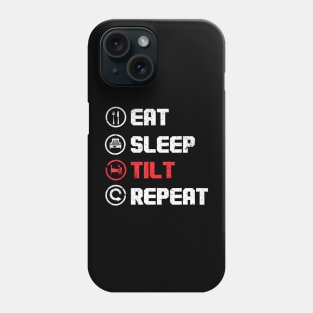 Eat Sleep Tilt Repeat Arcade Machine Pinball Wizard Phone Case