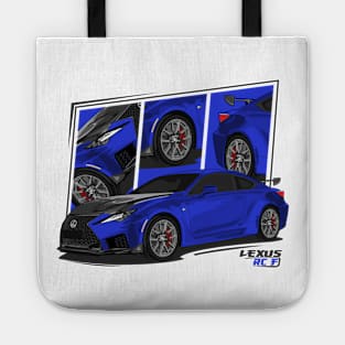 Blue Lexus RC-F RCF JDM Tote