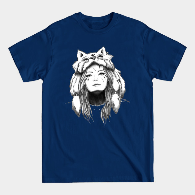 Disover Portrait - Wolf - T-Shirt