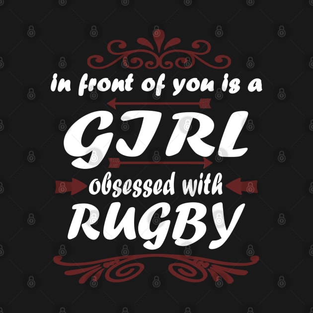 Rugby America Gift New Zealand Girls by FindYourFavouriteDesign