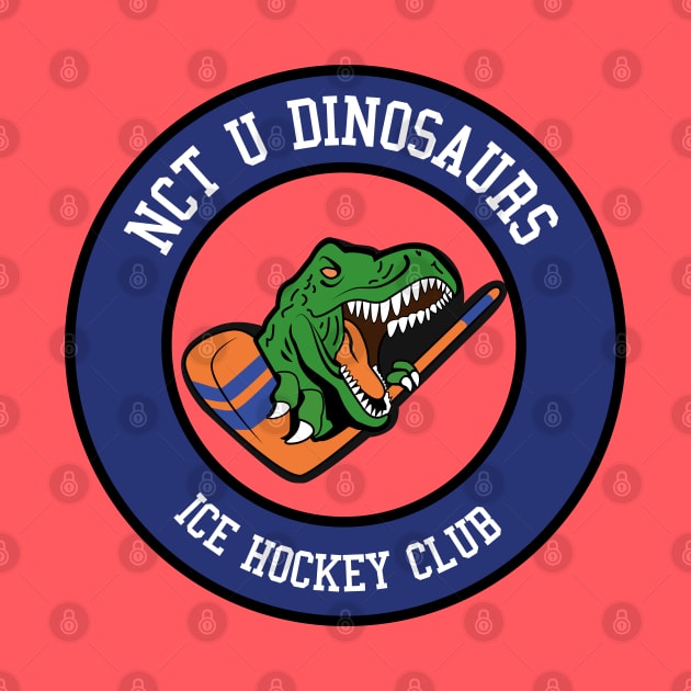 NCT's DINOSAUR HOCKEY CLUB LOGO - 90'S LOVE (NCT) by Duckieshop