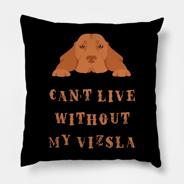 Vizsla Pillow by vaporgraphic