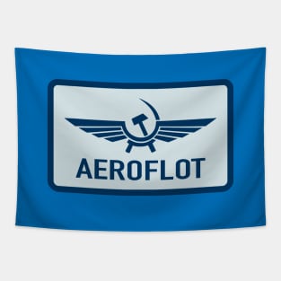 Aeroflot Patch Tapestry