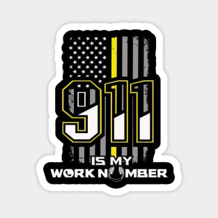 911 dispatcher gift Magnet