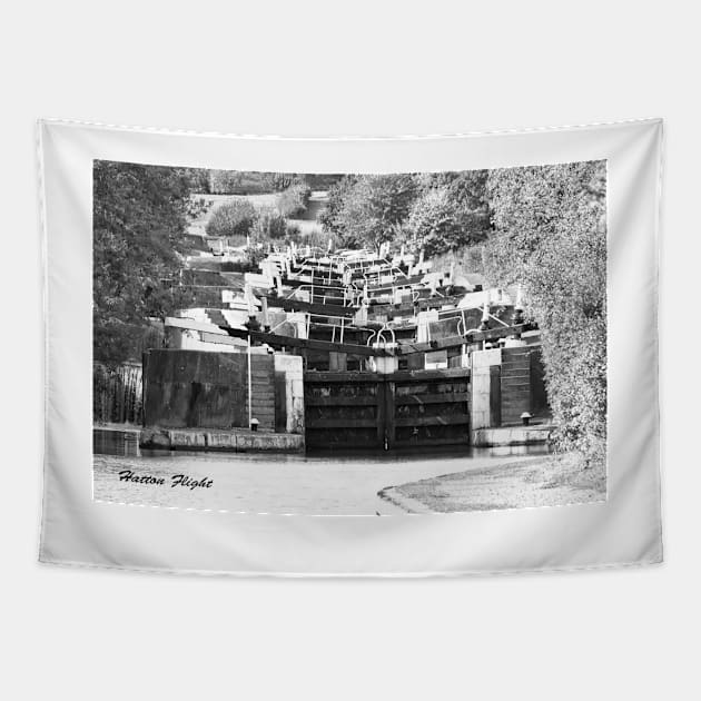 Hatton Flight Locks Tapestry by bywhacky