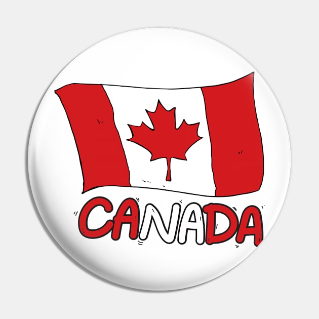 Canadian Flag Canada Gift Pin by chrizy1688