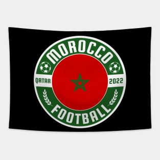 Morocco Football Tapestry