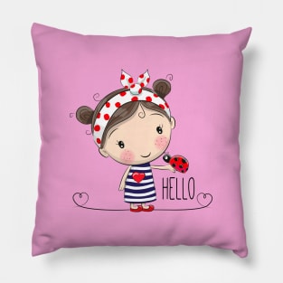 Cute Ladybug Pillow