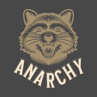 Anarchy Raccoon. T-Shirt