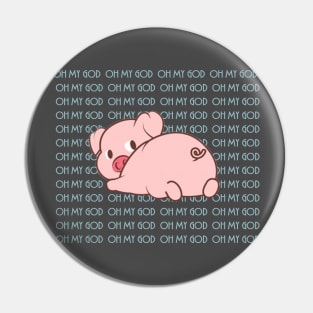 Oh my god Pig shirt ! Pin