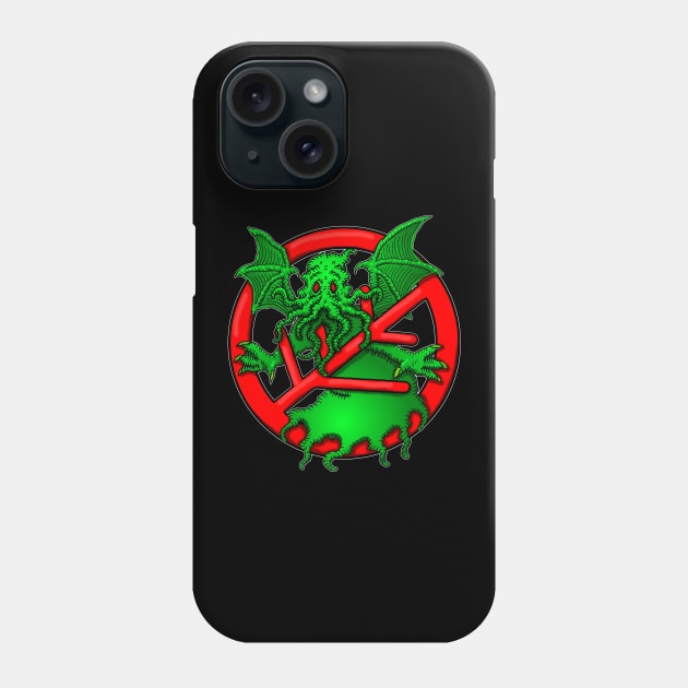 Cthulhu Buster Phone Case by azhmodai