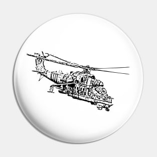 Mi 24 Hind Pin