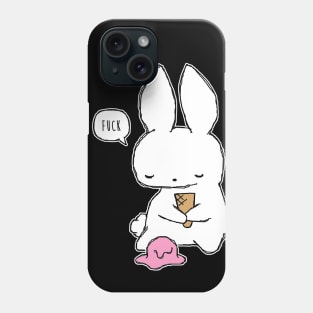 Ice Cream Fail Bunny Phone Case