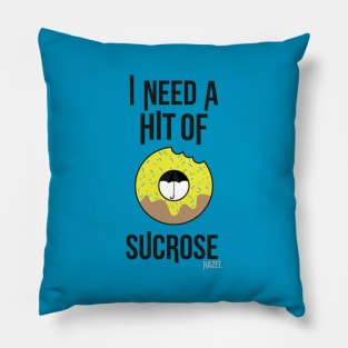 Umbrella academy doughnut and quote design Pillow