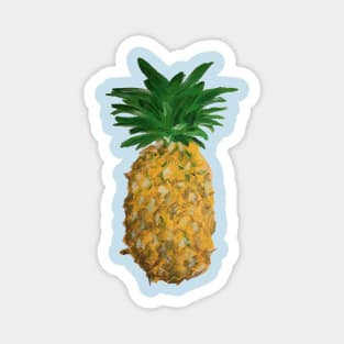 Painted Pineapple Magnet