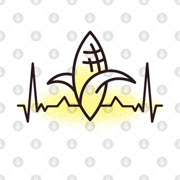 Corn Heartbeat ECG by madeinchorley