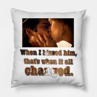 Stiles and Lydia | That's When It All Changed Pillow