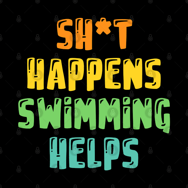 Funny And Cool Swimming Swimmer Bday Xmas Gift Saying Quote For A Mom Dad Or Self by monkeyflip