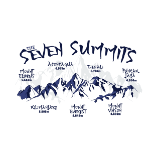 Seven Summits Mountain Climbing T-Shirt