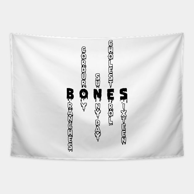 TeamSESH Bones Tapestry by truba1950