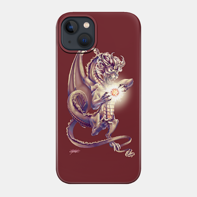 Spell - Manticore Dragon - Dragon - Phone Case